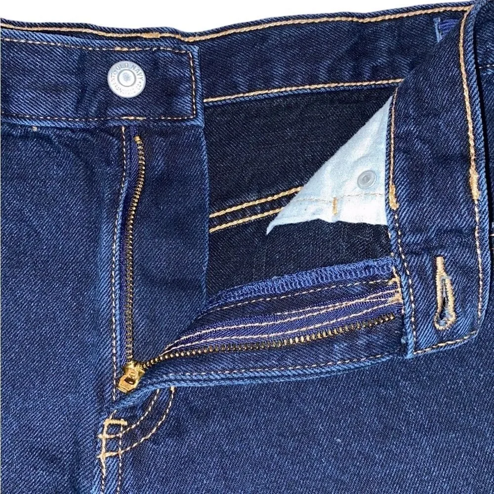 Old Navy Mid-Rise Frayed-Hem Jean Shorts